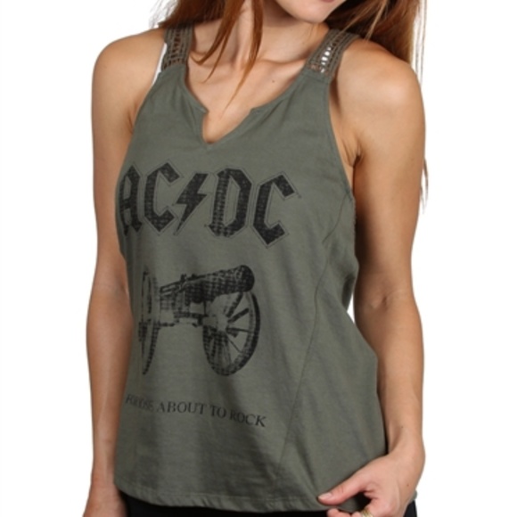 ac dc sleeveless shirt